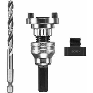 Bosch HSA-HS SpinLOCK Universal Arbor with High-Speed Steel Pilot Bit