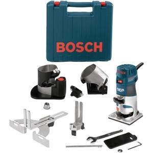 Bosch PR20EVSNK 1 HP Colt™ Variable Speed Electronic Palm Router Installer’s Kit