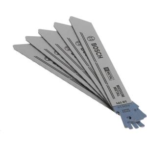 Bosch RM618 6-Inch 18T Metal Cutting reciprocating Saw Blades – 5 Pack, Blue
