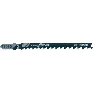 Bosch T101D 5 pc. 4 in. 6 TPI Clean for Wood T-Shank Jig Saw Blades(Fast Cuts for Wood)