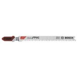 Bosch T102H 3 Pc. 3 in. 10 TPI Clean for PVC High-Carbon Steel Jig Saw Blades