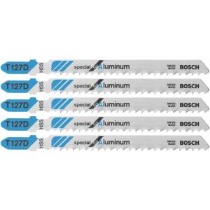 Bosch T118GFS 5-Piece 3-1/4 in. 36 TPI Basic for Stainless Steel T-Shank Jig Saw Blades(Aluminium)