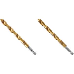 Bosch TI9IM 9 Pc. Impact Tough™ Titanium Nitride Coated Drill Bit Set(3/8 in (Pack of 2))
