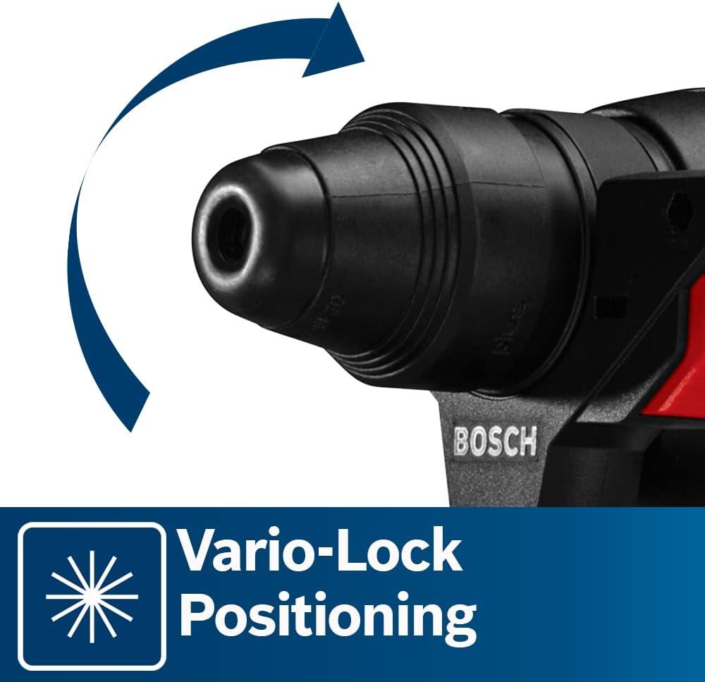 imageBOSCH 11255VSR Bulldog Xtreme 8 Amp 1 Inch Corded Variable Speed SDSPlus ConcreteMasonry Rotary Hammer11255VSR