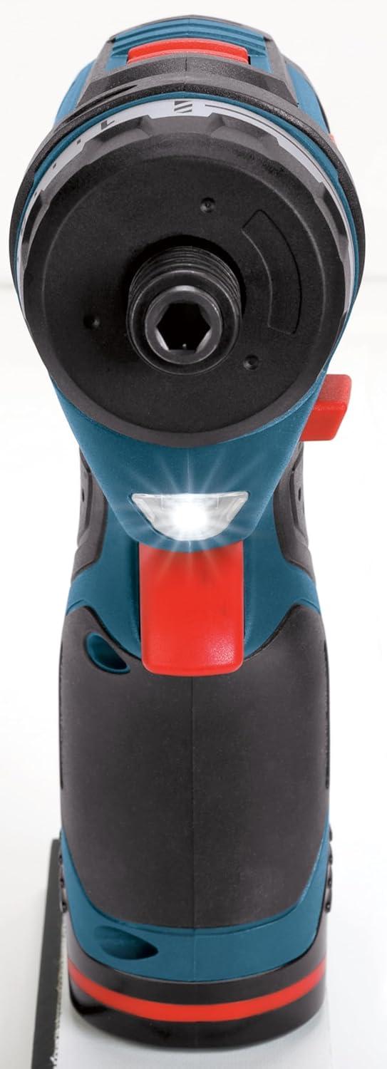imageBOSCH 12V Max Cordless 2Tool Combo Kit with TwoSpeed Pocket Driver Impact Driver and 2 2 Ah Batteries CLPK27120Combo Kit