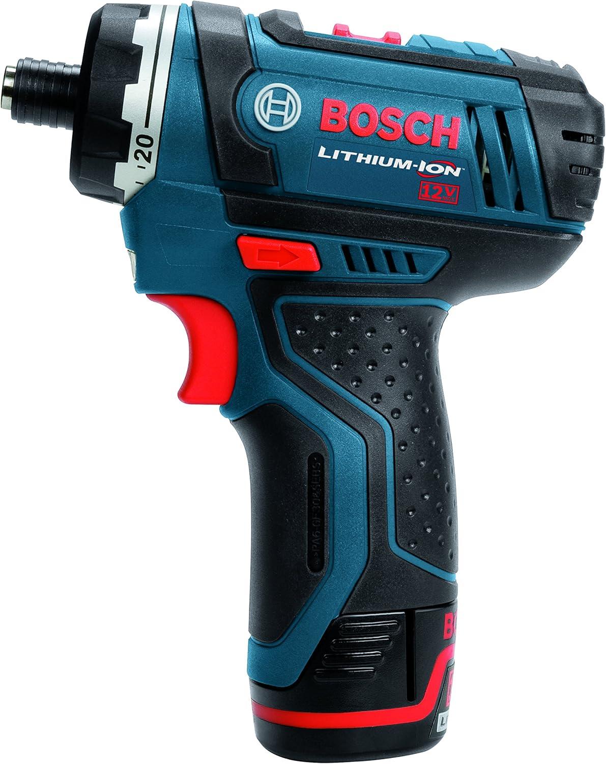 imageBOSCH 12V Max Cordless 2Tool Combo Kit with TwoSpeed Pocket Driver Impact Driver and 2 2 Ah Batteries CLPK27120Combo Kit