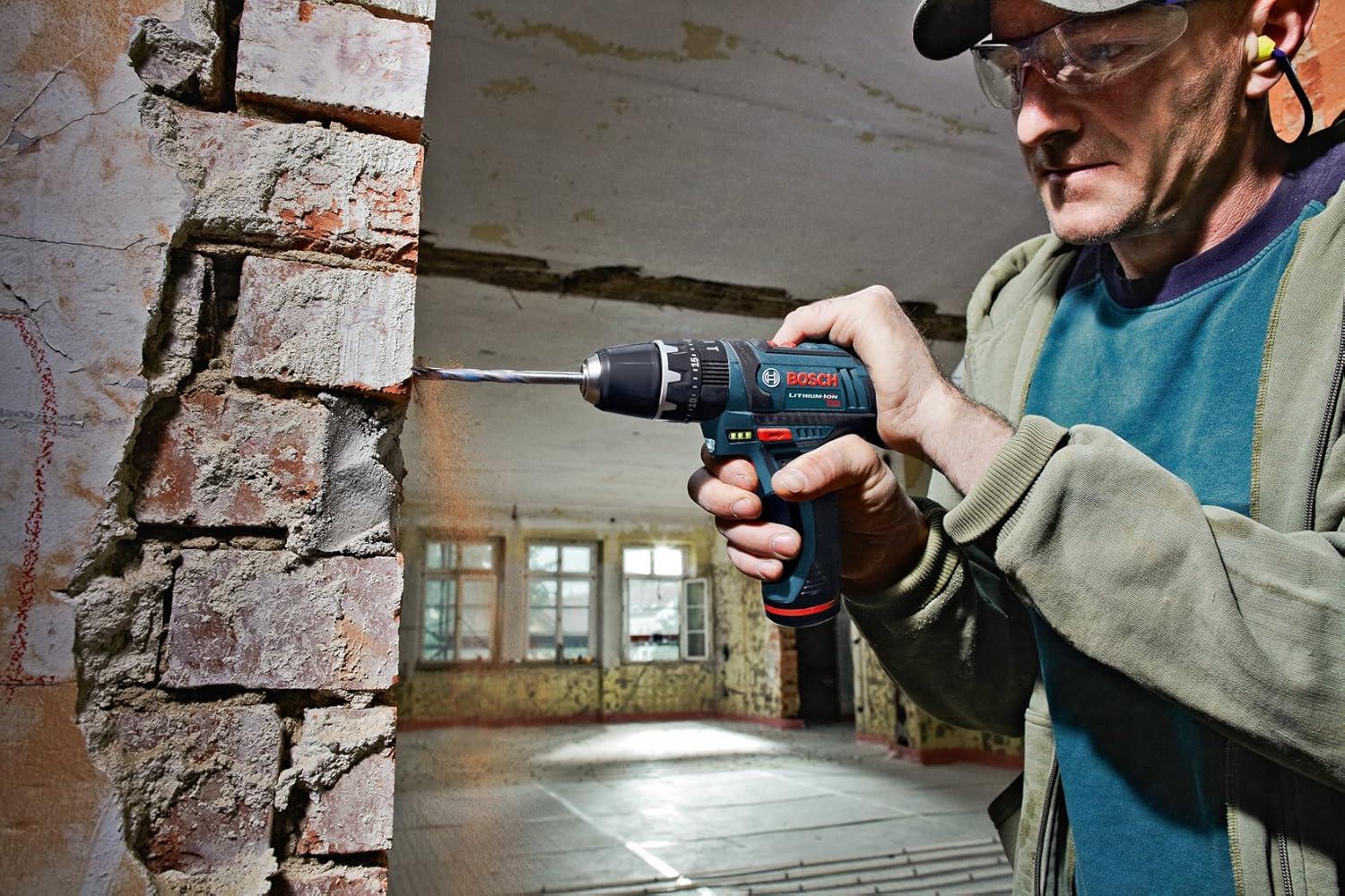 imageBOSCH 12Volt Max LithiumIon 2Tool Cordless Combo Kit CLPK241120 Blue