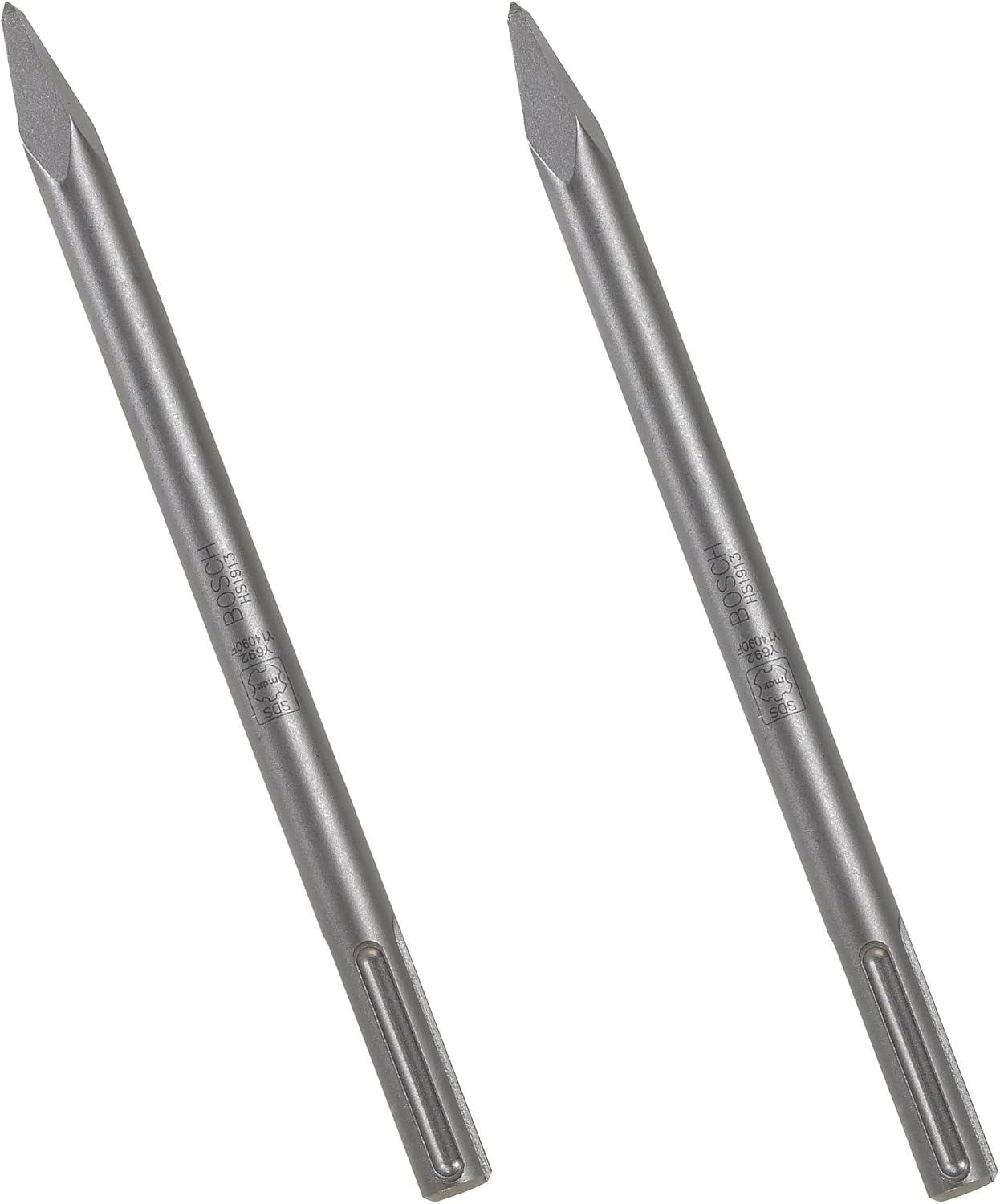imageBOSCH 2 in x 12 in SDSmax Tile Chisel Hammer Steel HS1915SDS Max Bull Point