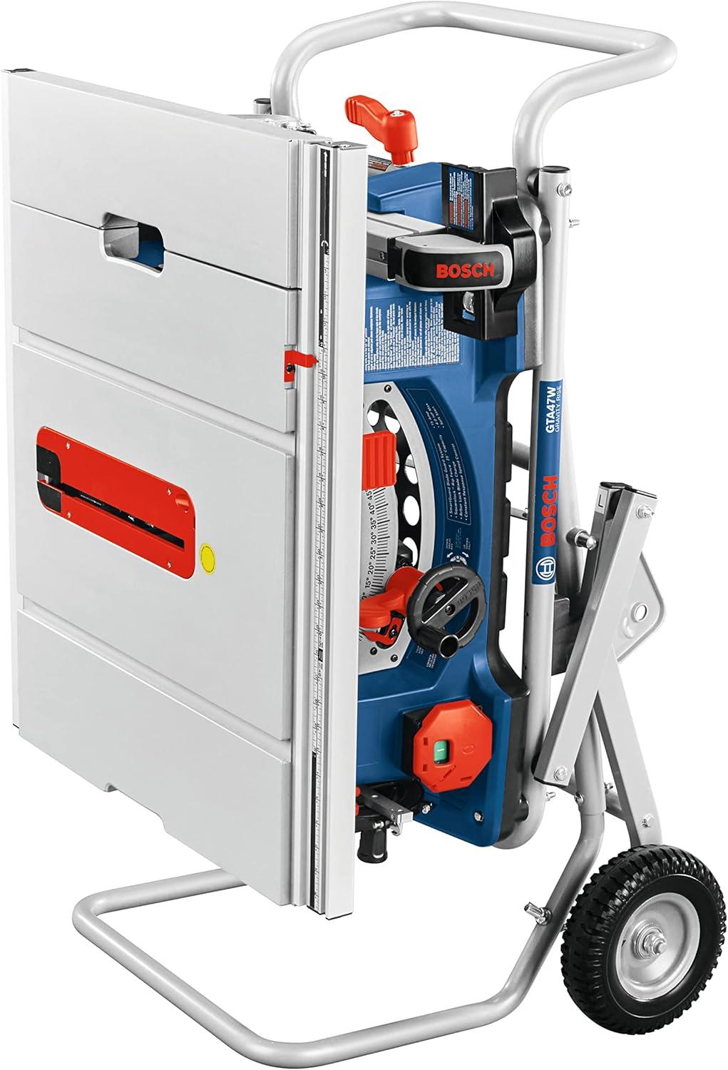 imageBOSCH 4100XC10 10 In Worksite Table Saw with GravityRise Wheeled StandTable Saw