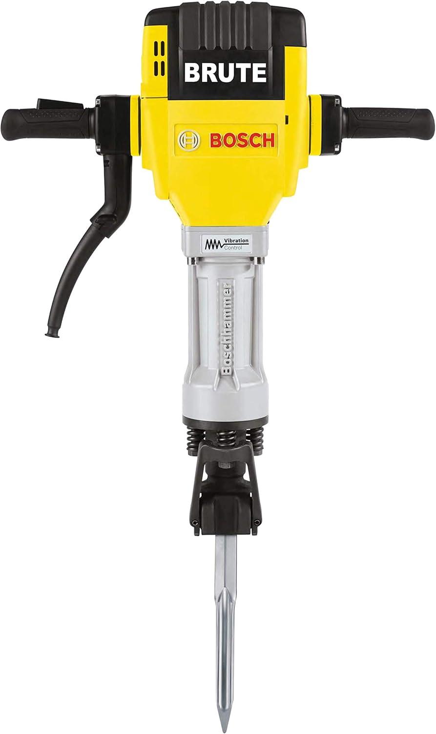 imageBOSCH BH2760VC Brute Breaker Hammer 1000 Blasts Per Minute 35 FtLbs Impact Energy Vibration Control Service Minderbrushes GreasePacked Gearbox Ideal for HeavyDuty Concrete and Asphalt WorkBrute Breaker