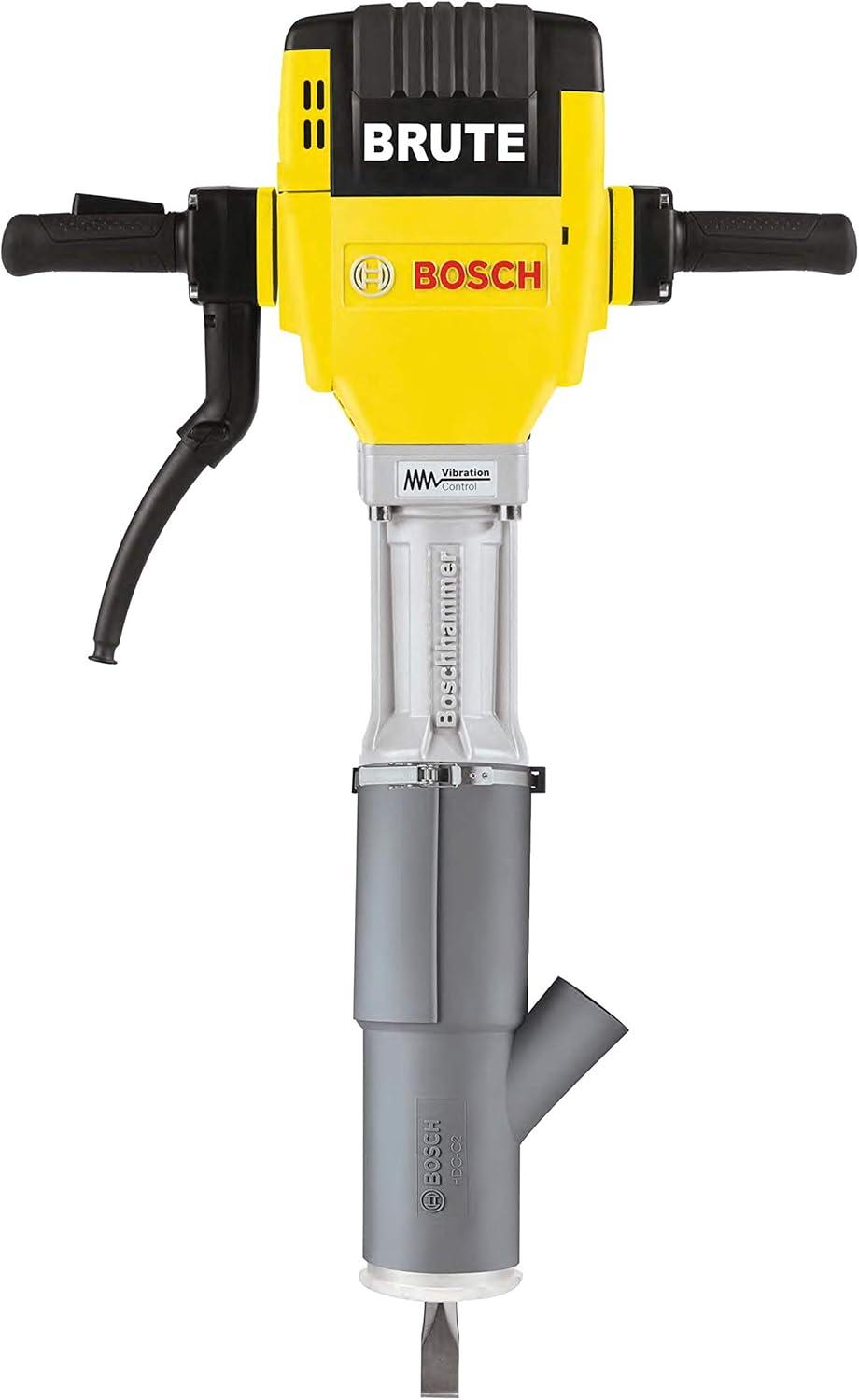 imageBOSCH BH2760VC Brute Breaker Hammer 1000 Blasts Per Minute 35 FtLbs Impact Energy Vibration Control Service Minderbrushes GreasePacked Gearbox Ideal for HeavyDuty Concrete and Asphalt WorkBrute Breaker