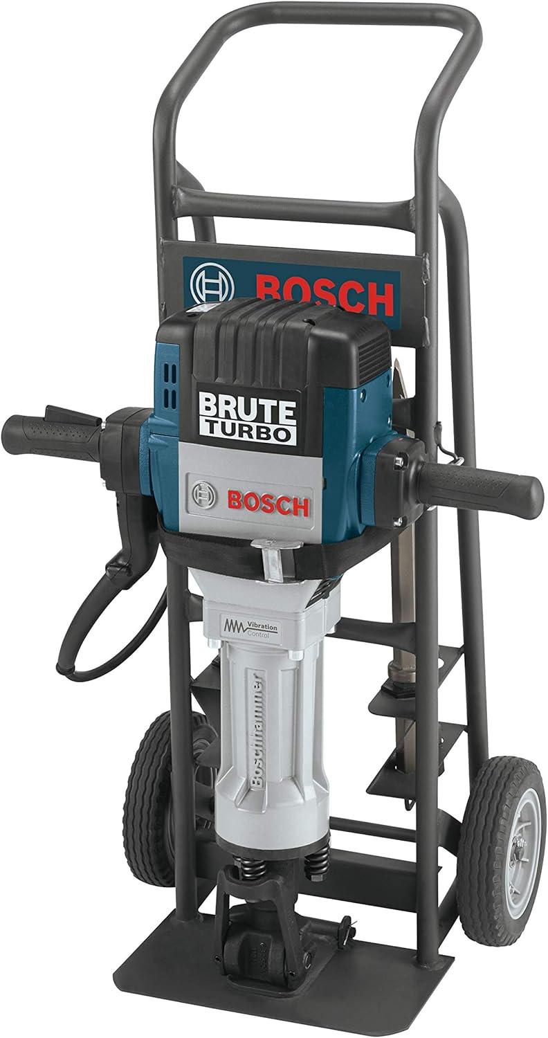 imageBOSCH BH2770VCD 120Volt 118 Hex Breaker Hammer Brute Turbo Deluxe Kit with Deluxe CartHex Breaker Hammer Brute Turbo Deluxe Kit
