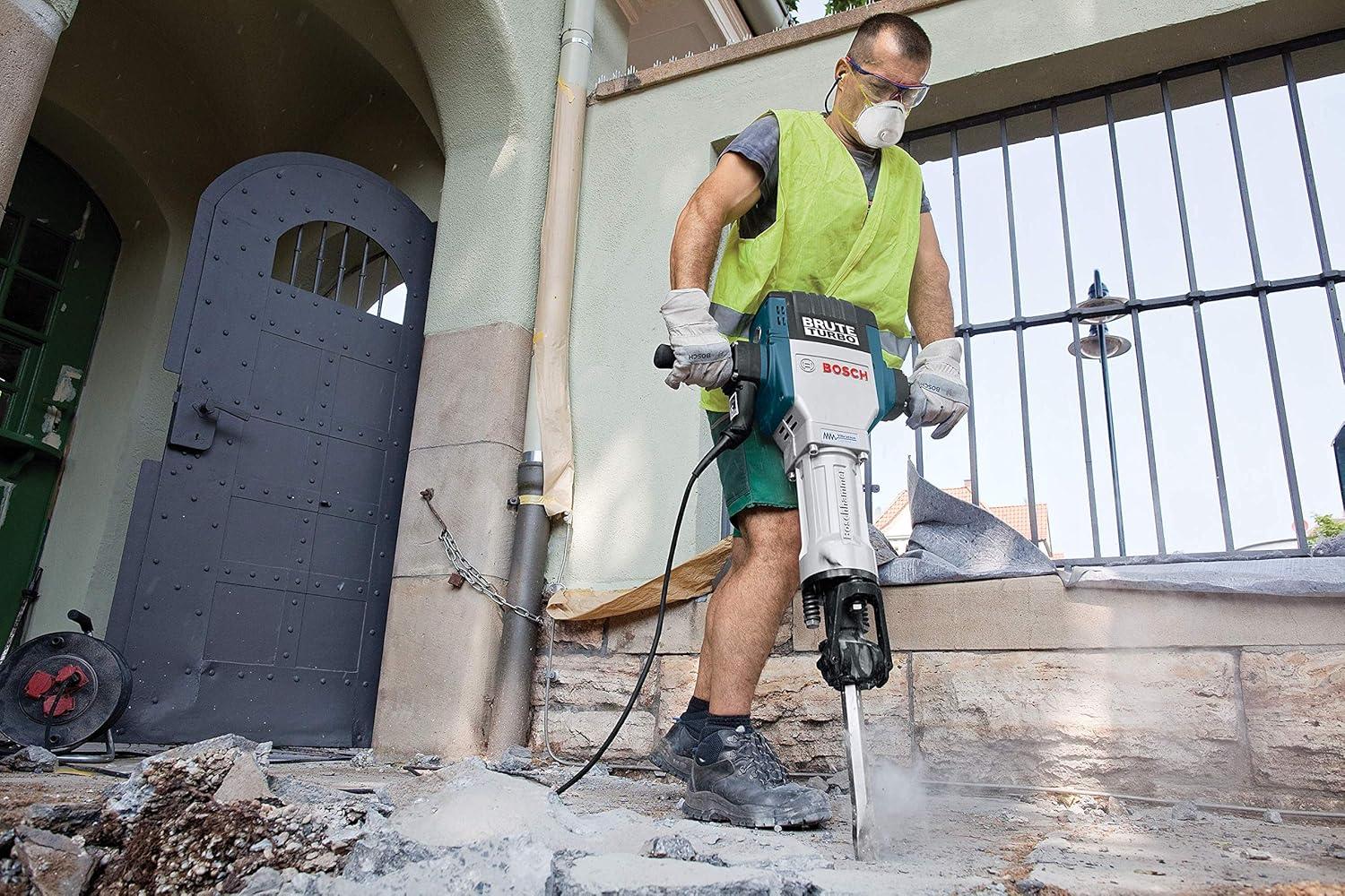imageBOSCH BH2770VCD 120Volt 118 Hex Breaker Hammer Brute Turbo Deluxe Kit with Deluxe CartHex Breaker Hammer Brute Turbo Deluxe Kit