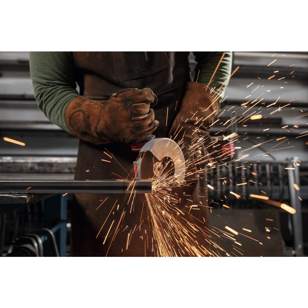 imageBOSCH CWX1M500 5 in x 116 in XLock Masonry Cutting Abrasive Wheel 24 Grit Compatible with 78 in Arbor Type 1A ISO 41 for Applications in Masonry CuttingType 1A MetalStainless