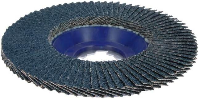 imageBOSCH FDX2750080 1Piece 5 In XLOCK Flap Disc 80 Grit Compatible with 78 In Arbor Type 27 for Applications in Metal Blending and Grinding5 In