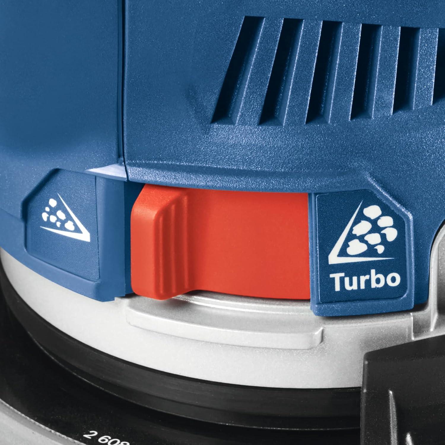 imageBOSCH GET756N Electric Orbital Sander Polisher 75 Amp Corded 6 Inch Disc Size DualMode Random Orbit amp Turbo5 Inch