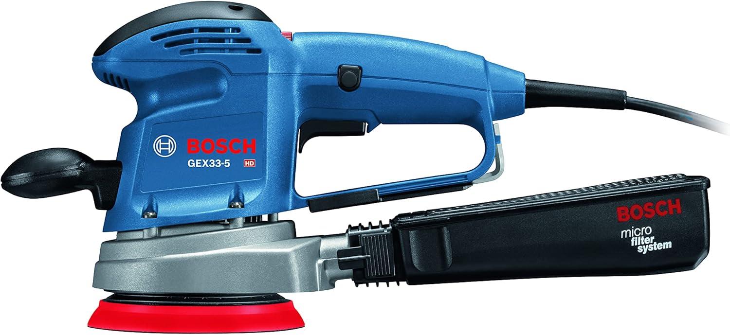 imageBOSCH GEX335N 5 In MultiHole Random Orbit SanderPolisher