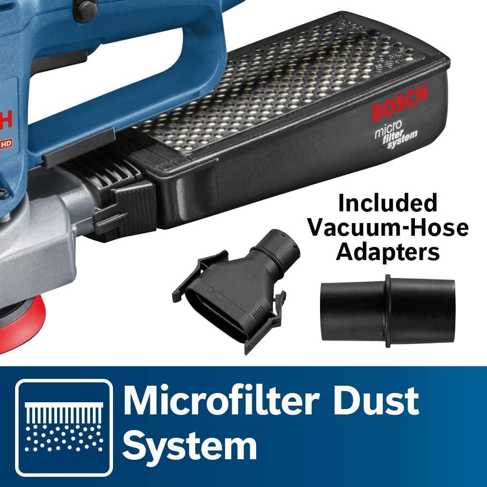 imageBOSCH GEX335N 5 In MultiHole Random Orbit SanderPolisher