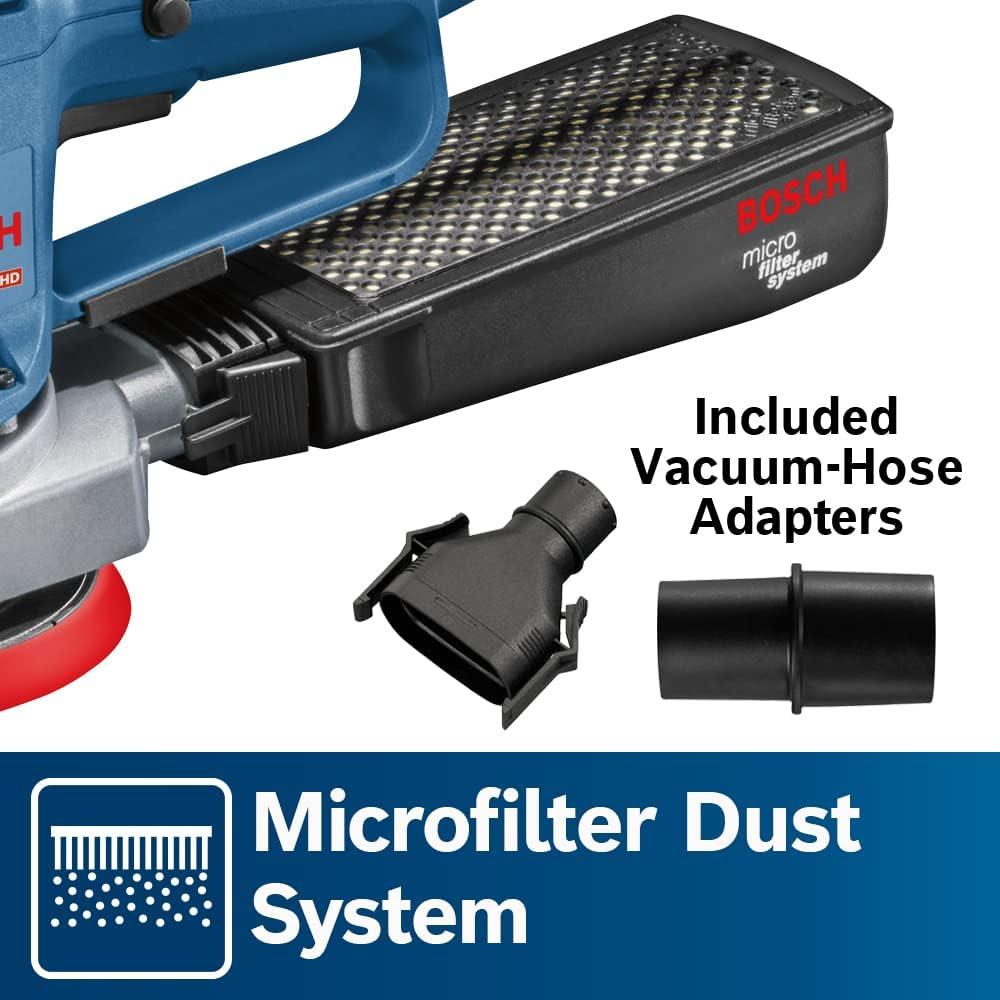 imageBOSCH GEX336N 6 In MultiHole Random Orbit SanderPolisher
