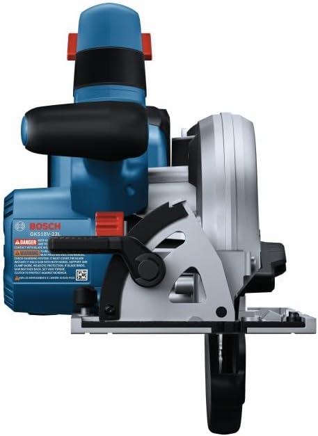 imageBOSCH GKS18V22LN 18V Brushless BladeLeft 612 In Circular Saw Bare ToolTool Only BladeLeft