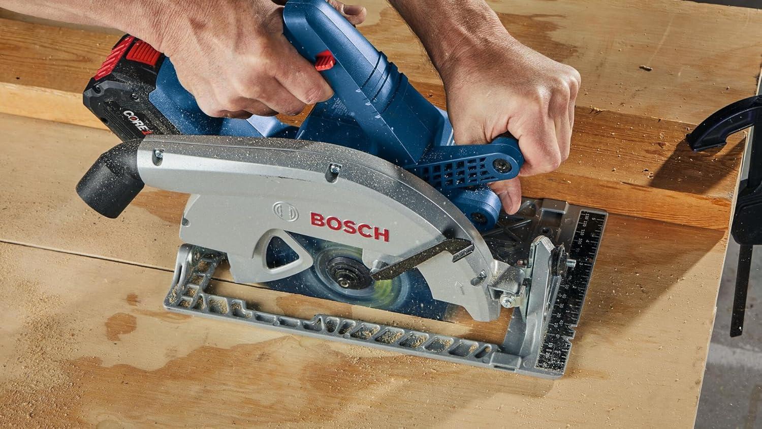 imageBOSCH GKS18V25N 18V 714 In BITURBO Brushless Circular Saw High Performance Cordless Saw with 212 In Cut Capacity and PROFACTOR System Bare Tool