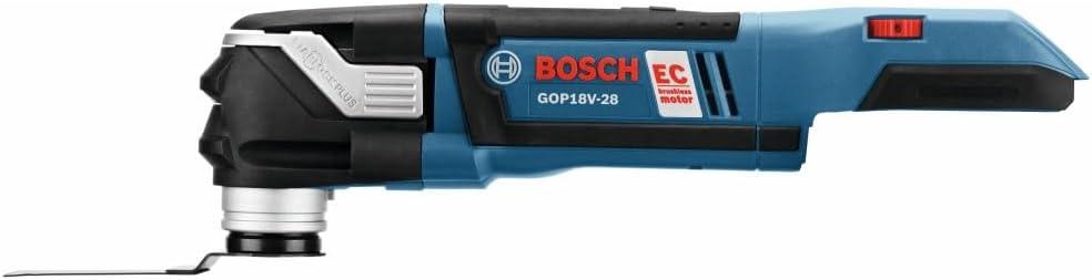 imageBOSCH GOP18V28N 18V EC Brushless Oscillating MultiTool Versatile Compact Design with Enhanced Power With StarlockPlus For QuickChange Technology Bare ToolIndustrial
