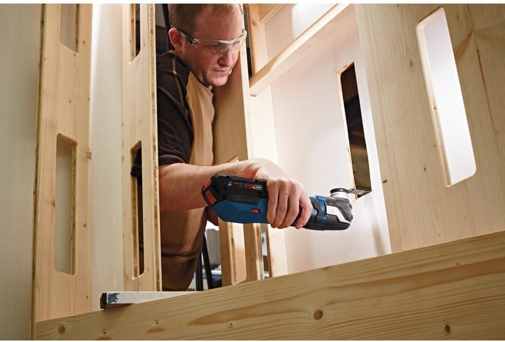 imageBOSCH GOP18V28N 18V EC Brushless Oscillating MultiTool Versatile Compact Design with Enhanced Power With StarlockPlus For QuickChange Technology Bare ToolIndustrial
