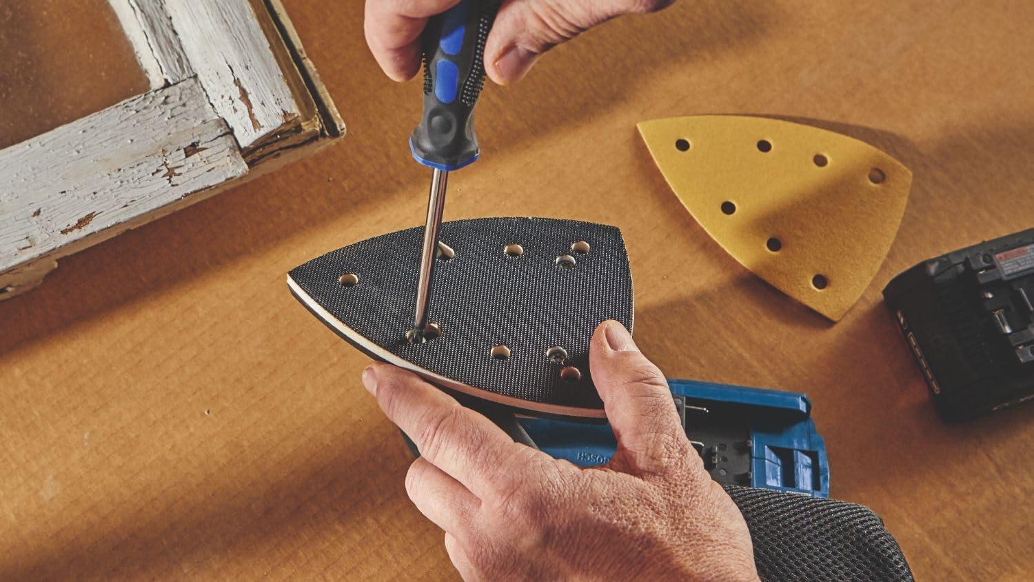 imageBOSCH GSS18V40N 18V Brushless Sheet Orbital Finishing Sander Bare Tool
