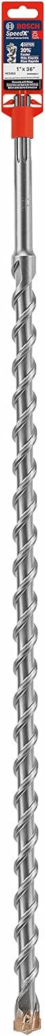 imageBOSCH HC5091 112 in x 21 in SDSmax SpeedX Carbide Rotary Hammer Bit for Concrete Drilling1 in