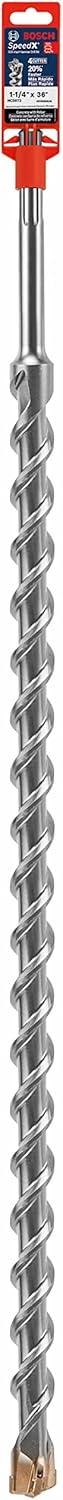 imageBOSCH HC5091 112 in x 21 in SDSmax SpeedX Carbide Rotary Hammer Bit for Concrete Drilling114 Diameter