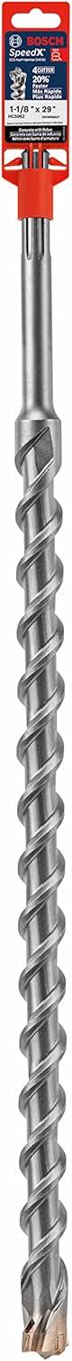 imageBOSCH HC5091 112 in x 21 in SDSmax SpeedX Carbide Rotary Hammer Bit for Concrete Drilling118 Diameter