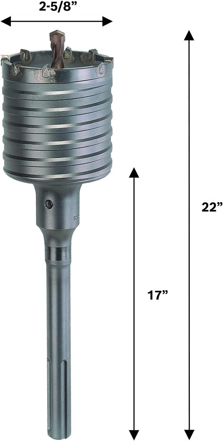 imageBOSCH HC8555 4 in x 22 in SDSMax Rotary Hammer Core Bit Ideal for Applications in Masonry Brick Block Concrete258 In Diameter