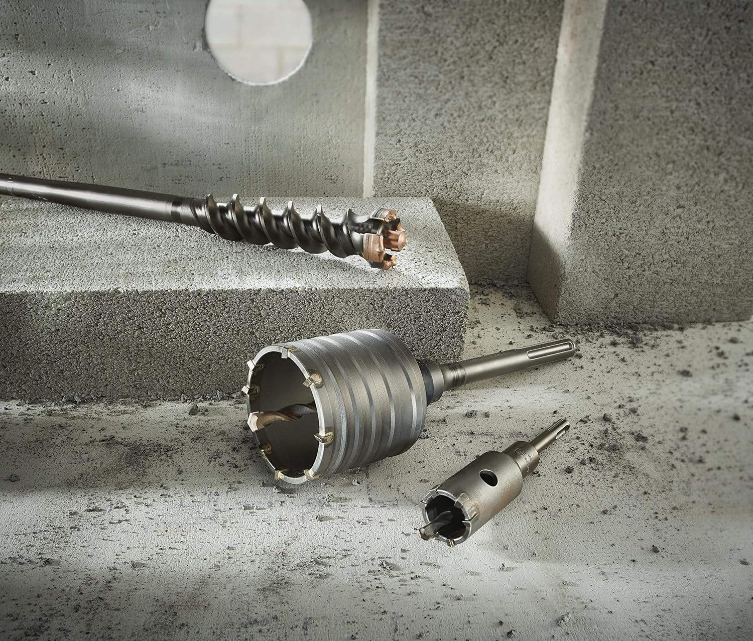 imageBOSCH HC8555 4 in x 22 in SDSMax Rotary Hammer Core Bit Ideal for Applications in Masonry Brick Block Concrete3916 In Diameter