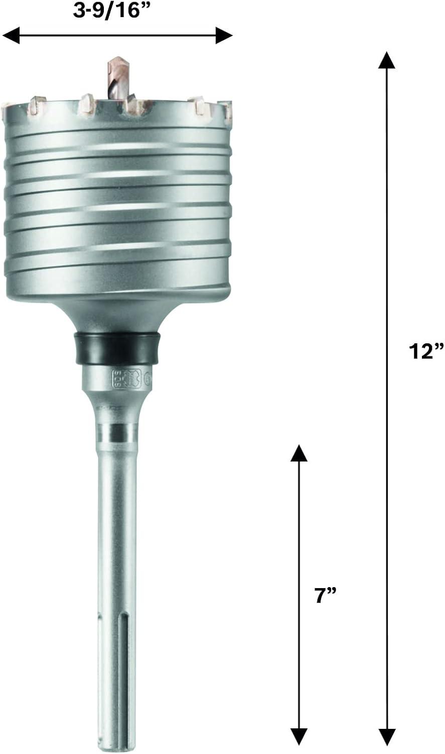 imageBOSCH HC8555 4 in x 22 in SDSMax Rotary Hammer Core Bit Ideal for Applications in Masonry Brick Block Concrete3916 In Diameter