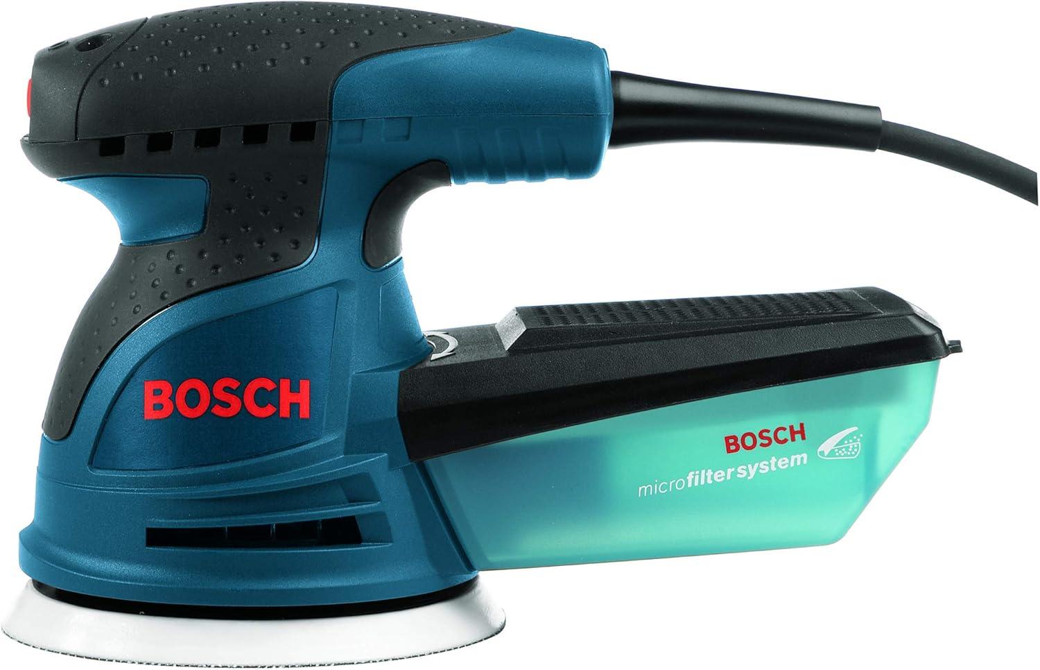 imageBOSCH ROS10 5 Inch 120 Volt 5 Inch SingleSpeed Palm Random Orbit Sander Polisher