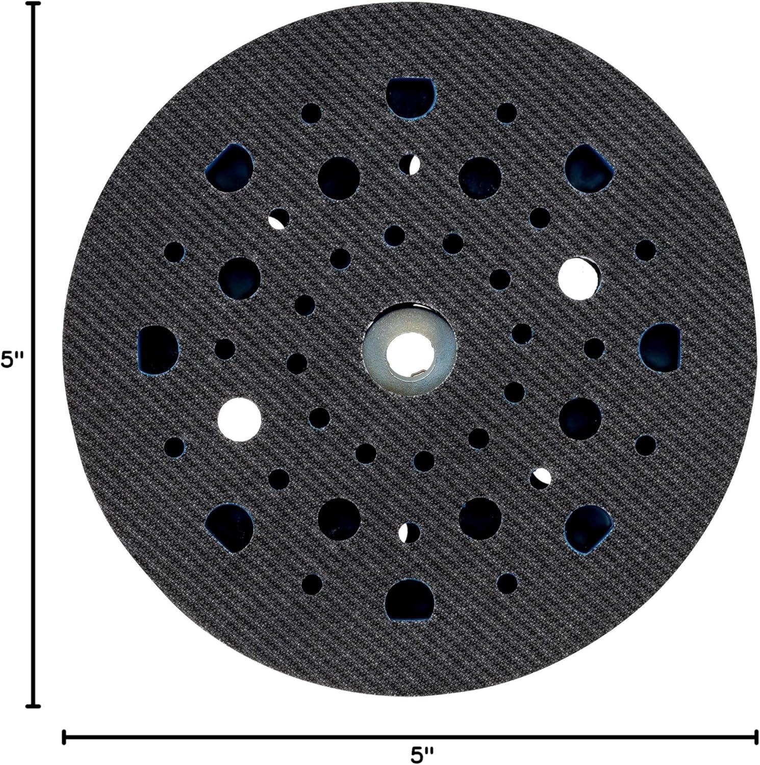 imageBOSCH RSM6045 6 in Medium HookandLoop MultiHole Sanding PadHard Pad