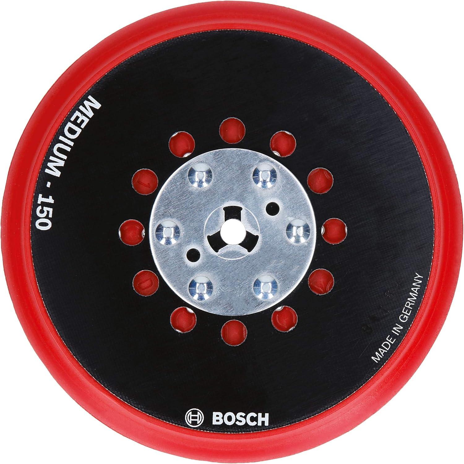 imageBOSCH RSM6045 6 in Medium HookandLoop MultiHole Sanding PadMedium Pad