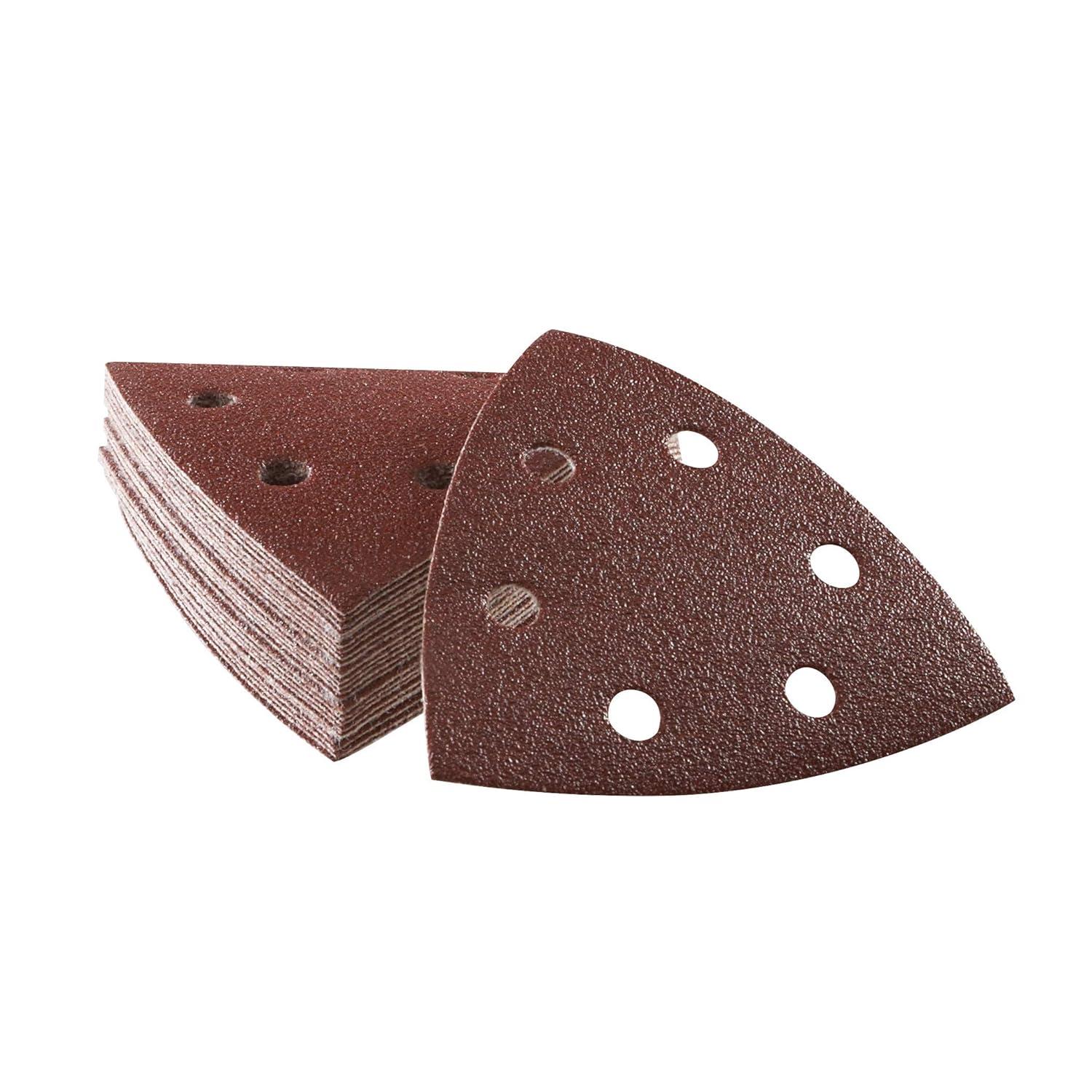 imageBOSCH SDTR122C 25 Pc 334 in 120 Grit Detail Sanding Sheets for Wood120 Grit