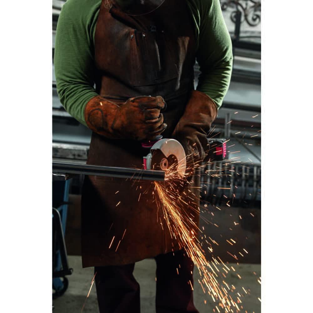 imageBOSCH TCWX1S500 5 In x 045 In XLOCK MetalStainless Fast Cutting Abrasive Wheel 60 Grit Compatible with 78 In Arbor Type 1A ISO 41 for Applications in Metal Stainless Steel CuttingType 1A Masonry