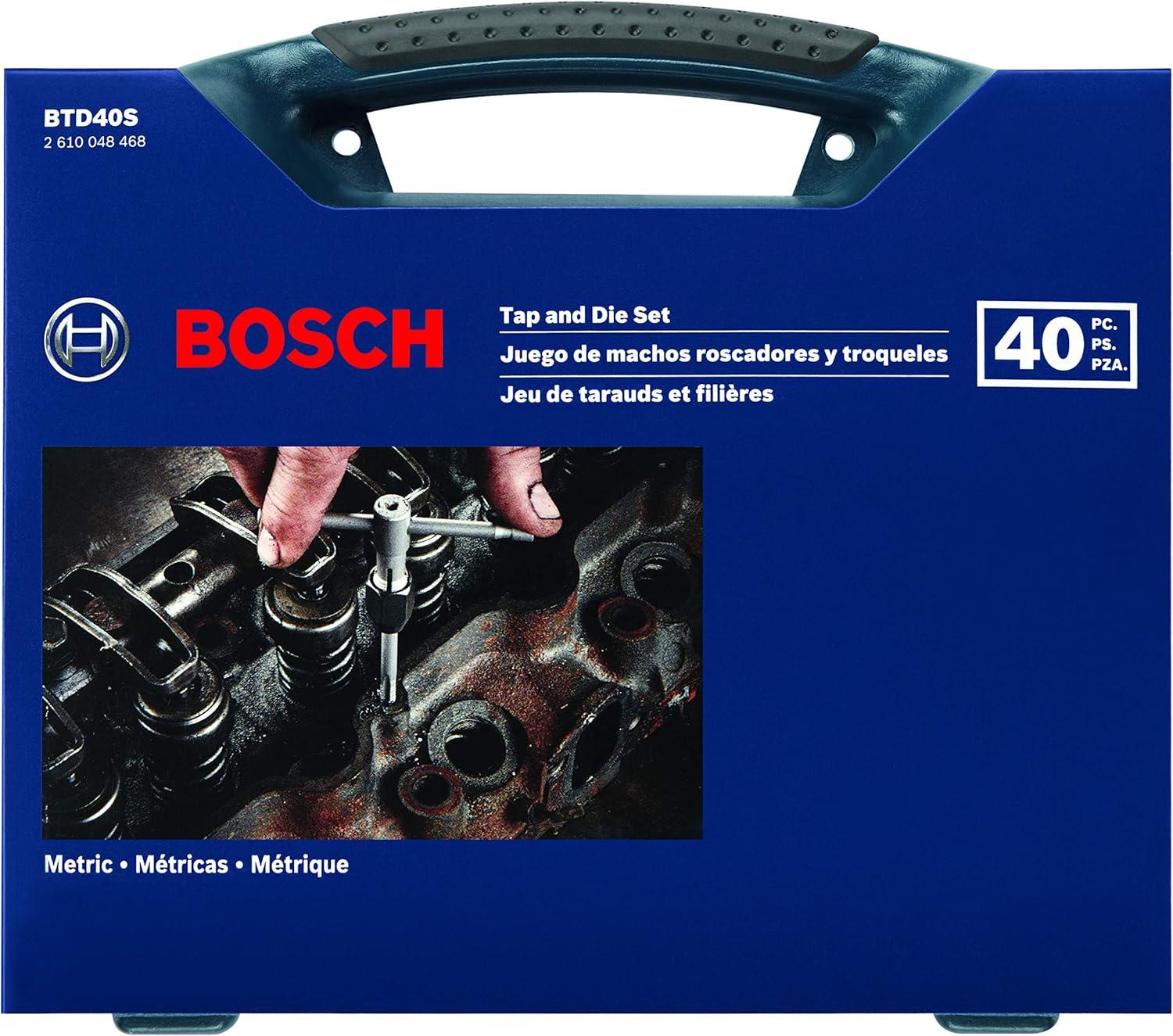 imageBosch BTD40S 40 Pc Tap amp Die Set
