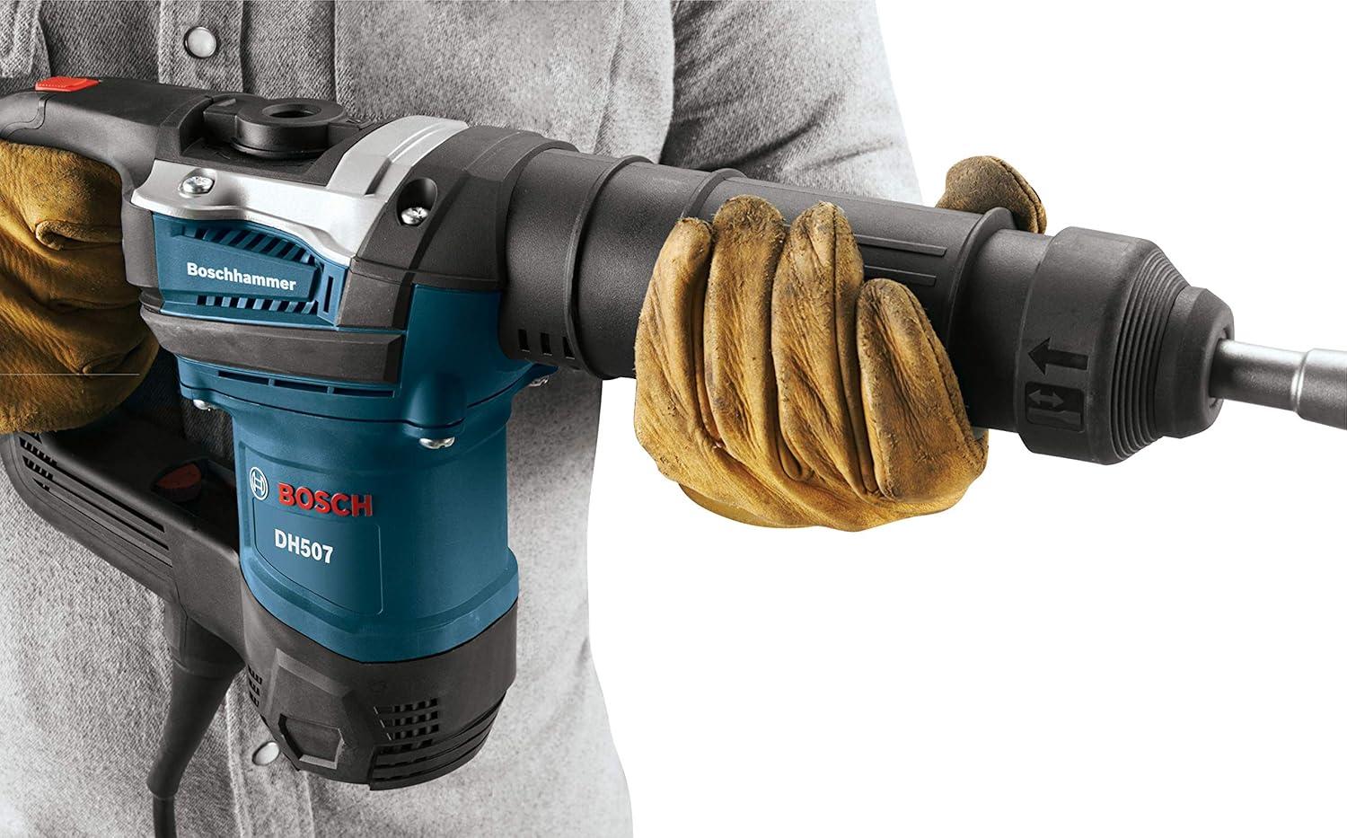 imageBosch DH507 12Pound 10Amp Variable Speed SDSMax Demolition Hammer Blue