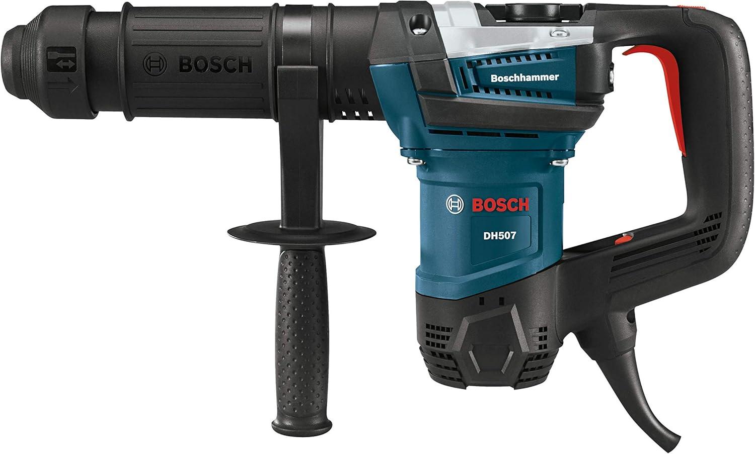 imageBosch DH507 12Pound 10Amp Variable Speed SDSMax Demolition Hammer Blue
