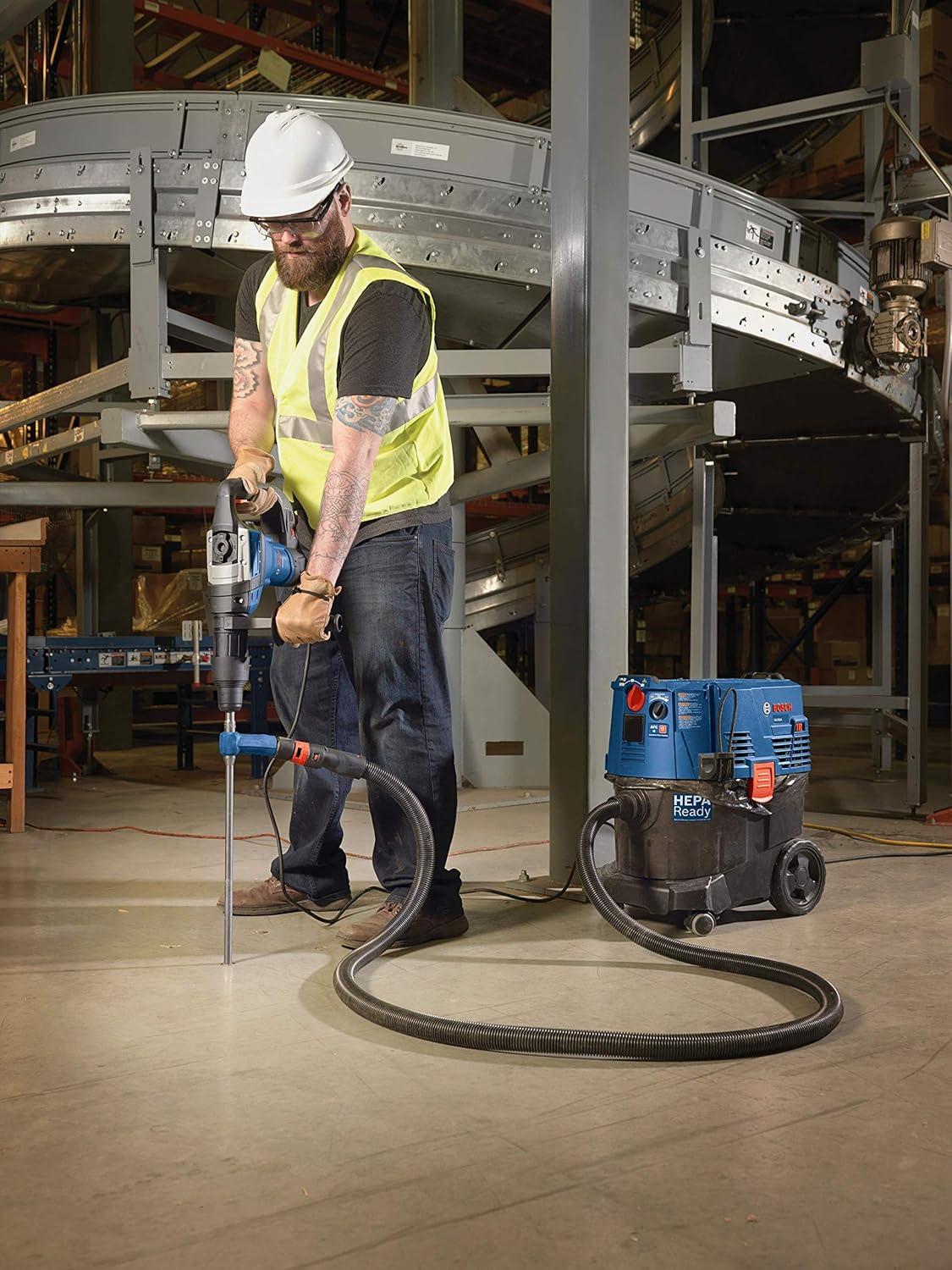 imageBosch DH507 12Pound 10Amp Variable Speed SDSMax Demolition Hammer Blue