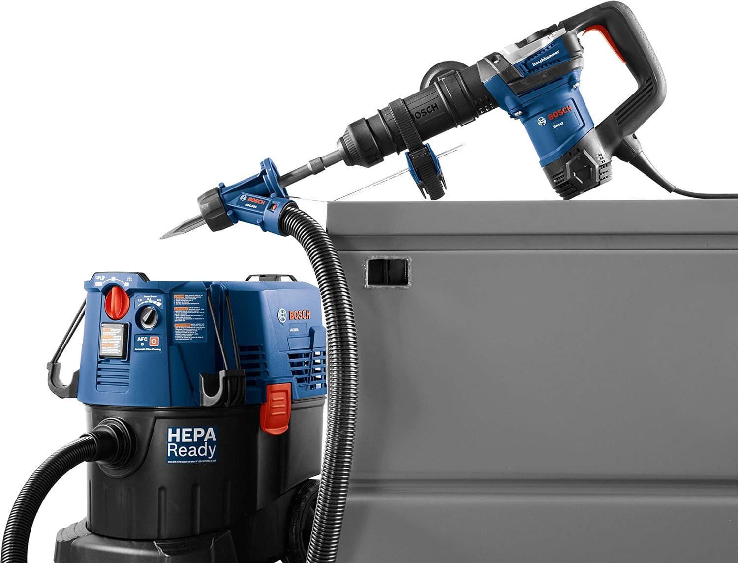 imageBosch DH507 12Pound 10Amp Variable Speed SDSMax Demolition Hammer Blue