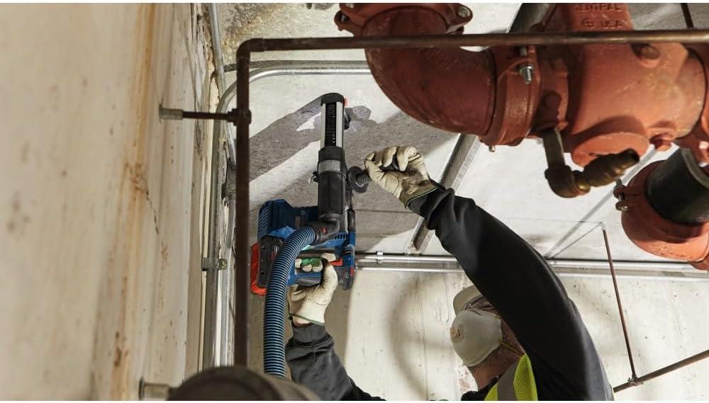 imageBosch GBH18V24CK24 18V Brushless Connected SDSplus Bulldog 1 In Rotary Hammer with 2 CORE18V 8 Ah High Power BatteriesIndustrial