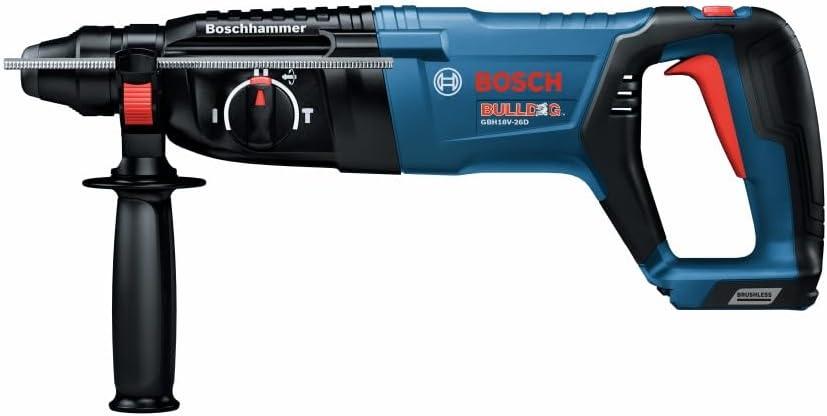 imageBosch GBH18V26DN 18V EC Brushless SDSplus Bulldog 1 In Rotary Hammer Bare Tool