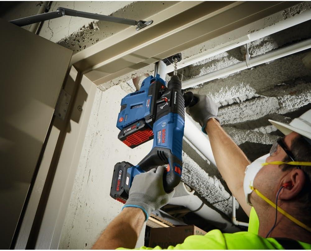 imageBosch GBH18V26DN 18V EC Brushless SDSplus Bulldog 1 In Rotary Hammer Bare Tool