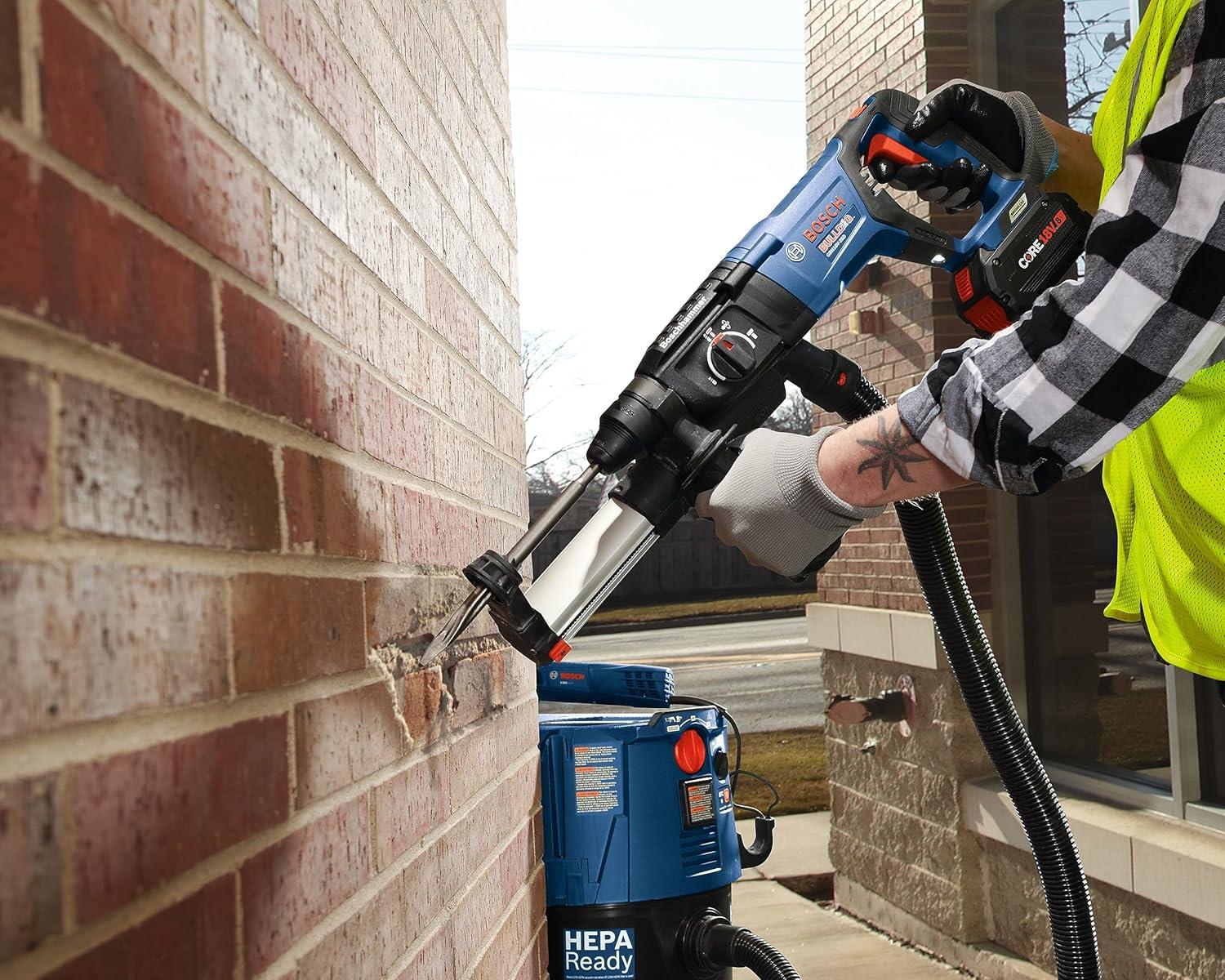 imageBosch GBH18V26DN 18V EC Brushless SDSplus Bulldog 1 In Rotary Hammer Bare Tool