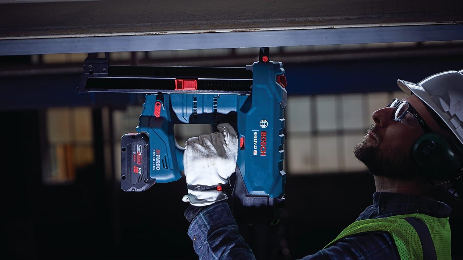 imageBosch GNB18V12K14 PROFACTOR 18V Concrete Nailer Kit with 1 CORE18V 8 Ah High Power Battery