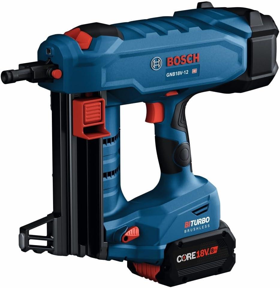 imageBosch GNB18V12K14 PROFACTOR 18V Concrete Nailer Kit with 1 CORE18V 8 Ah High Power Battery